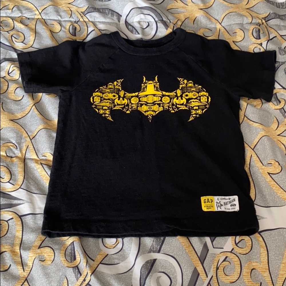 Batman T-shirt with Velcro detachable cape